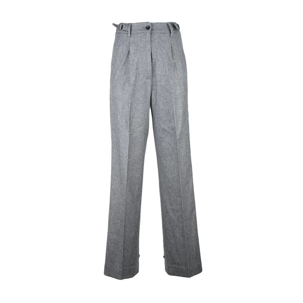 KITON Straight-Leg Trousers with High Waist